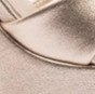Platina Metallic Leather