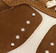 Russet Suede and Ivory Leather