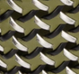 SIlver Metallic Leather