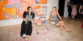 Larroudé x Gabriela Noelle Event in Miami Design District