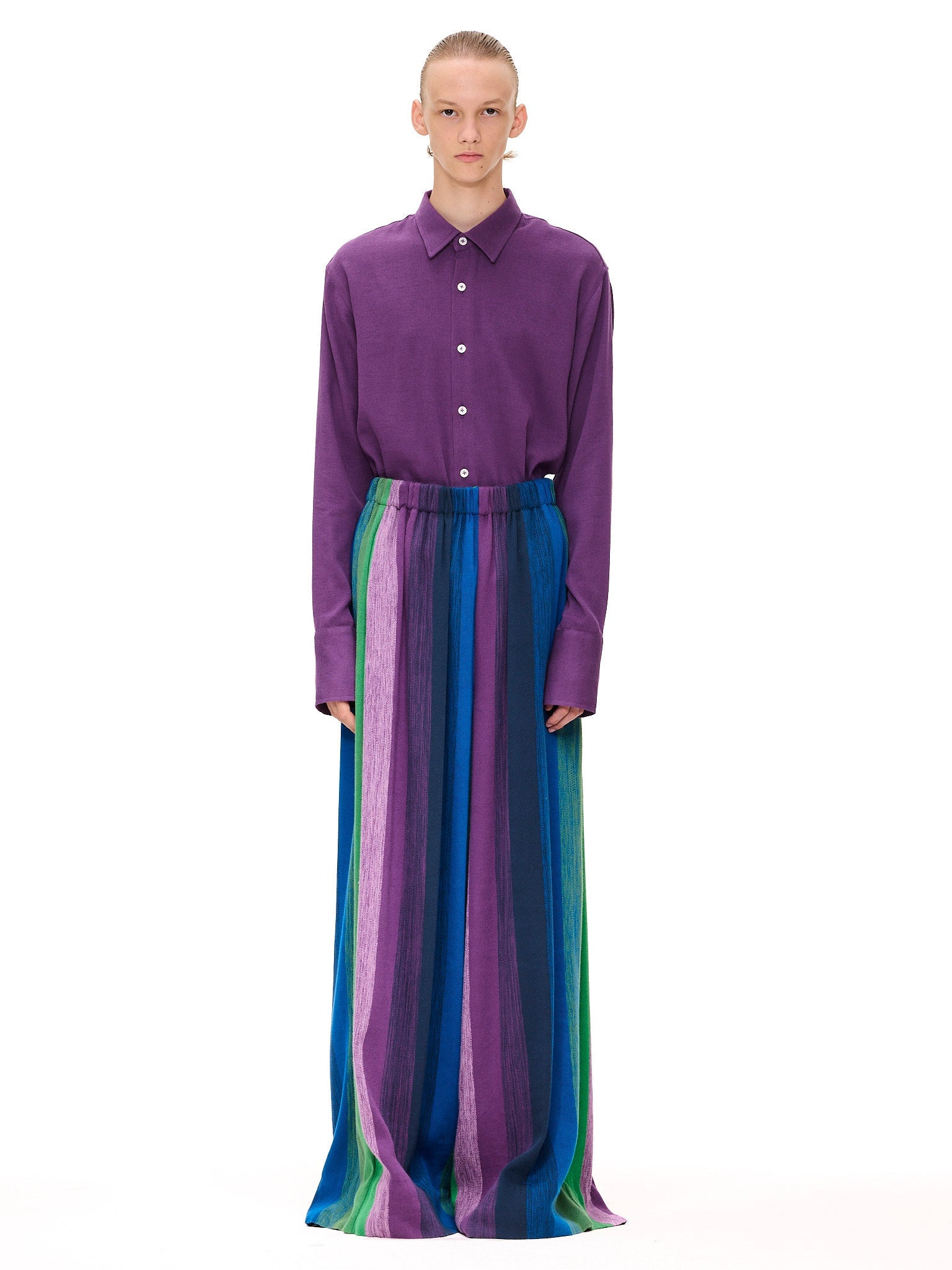 The French Cuff Shirt : Purple