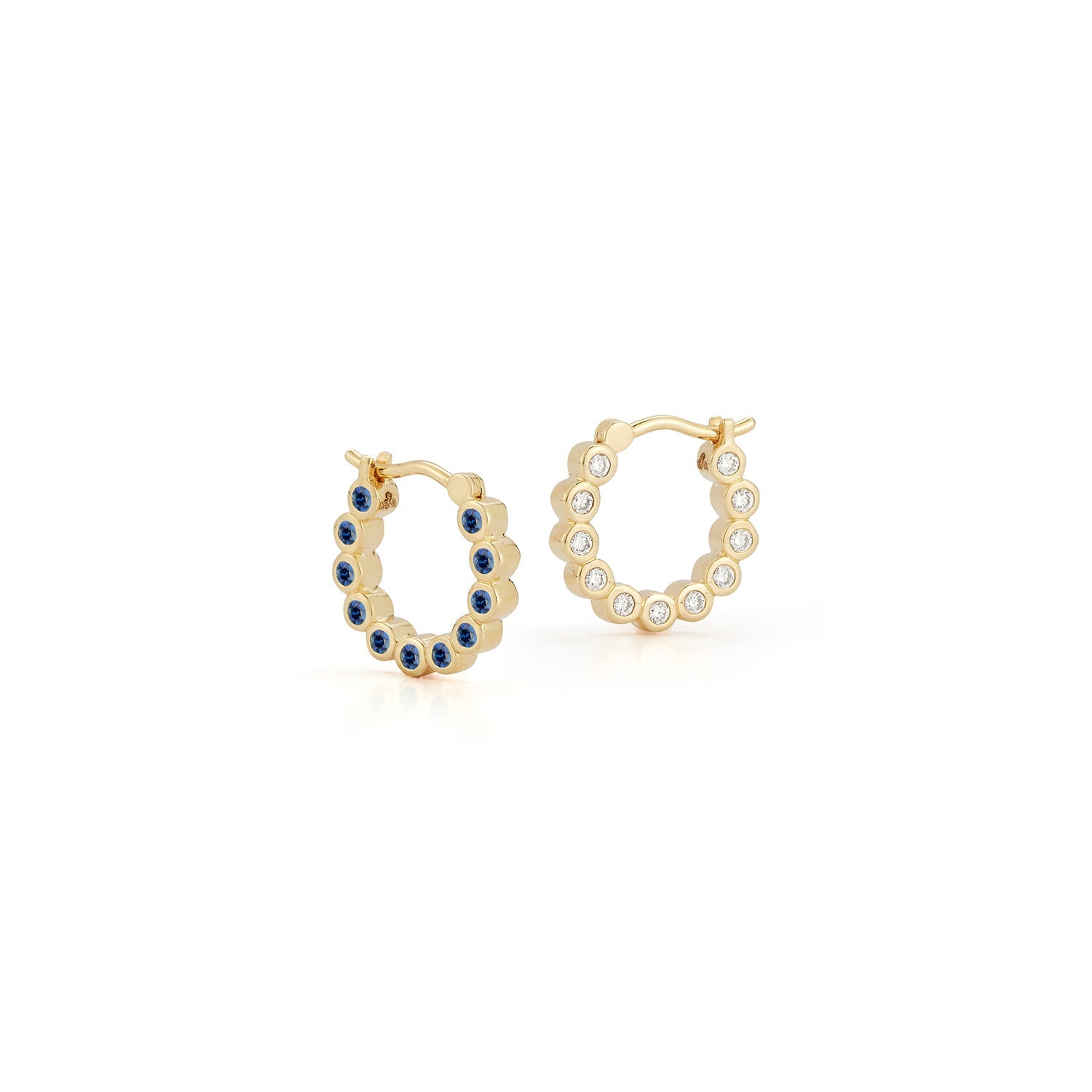 Bubble Double-Sided Hoops - Small