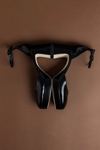 Ari Verona Low Pump In Black Box Leather