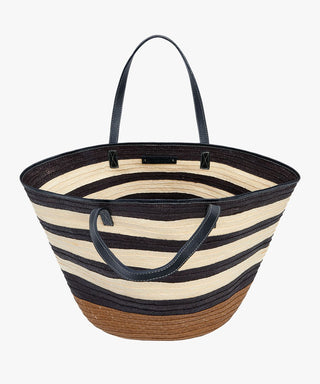 Marcial in Raffia and Leather