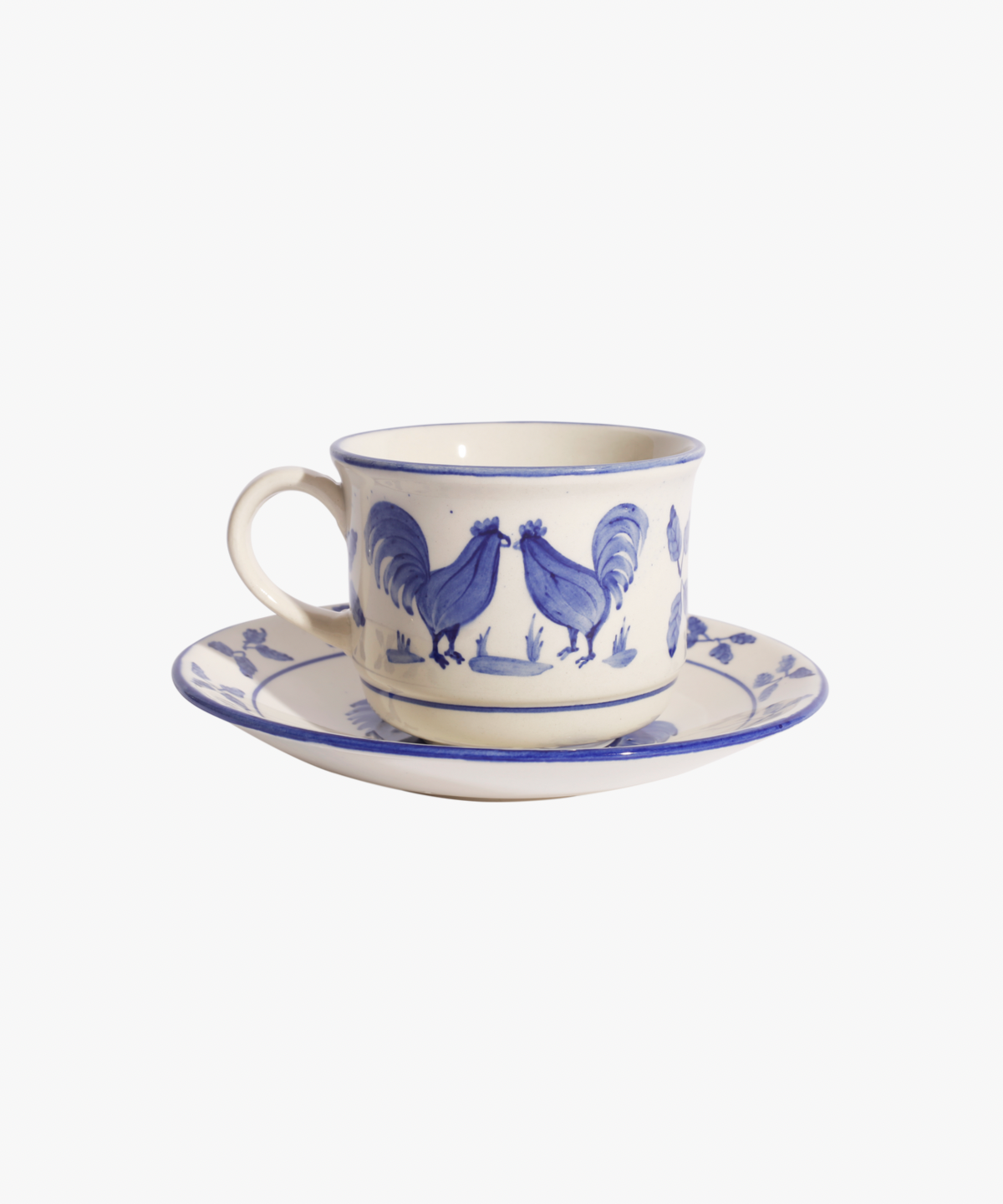 La Coquette Coffee or Tea Cup and Plate