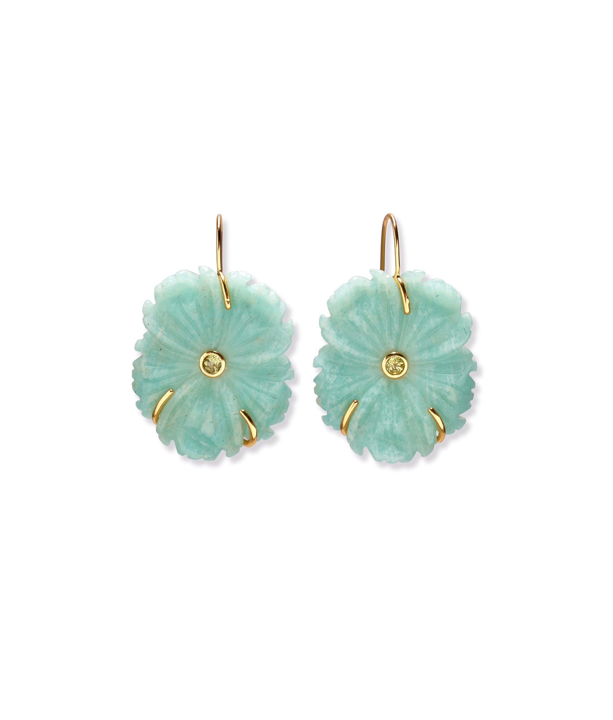 New Bloom Earrings in Sea Foam