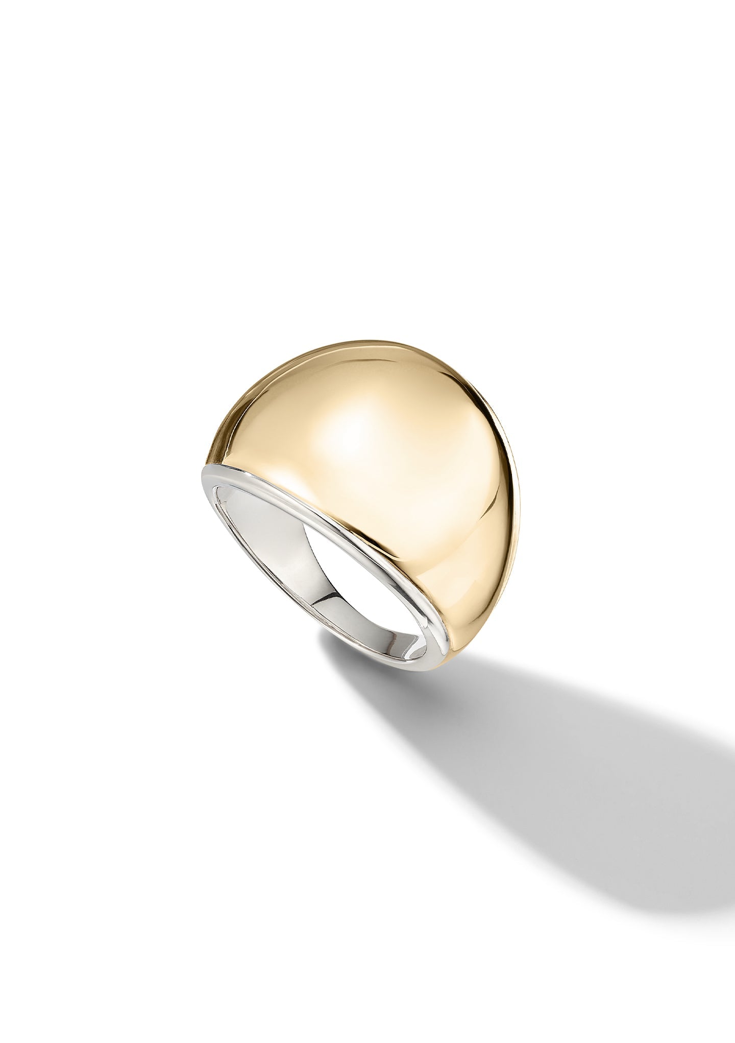 Gold Play Dome Ring