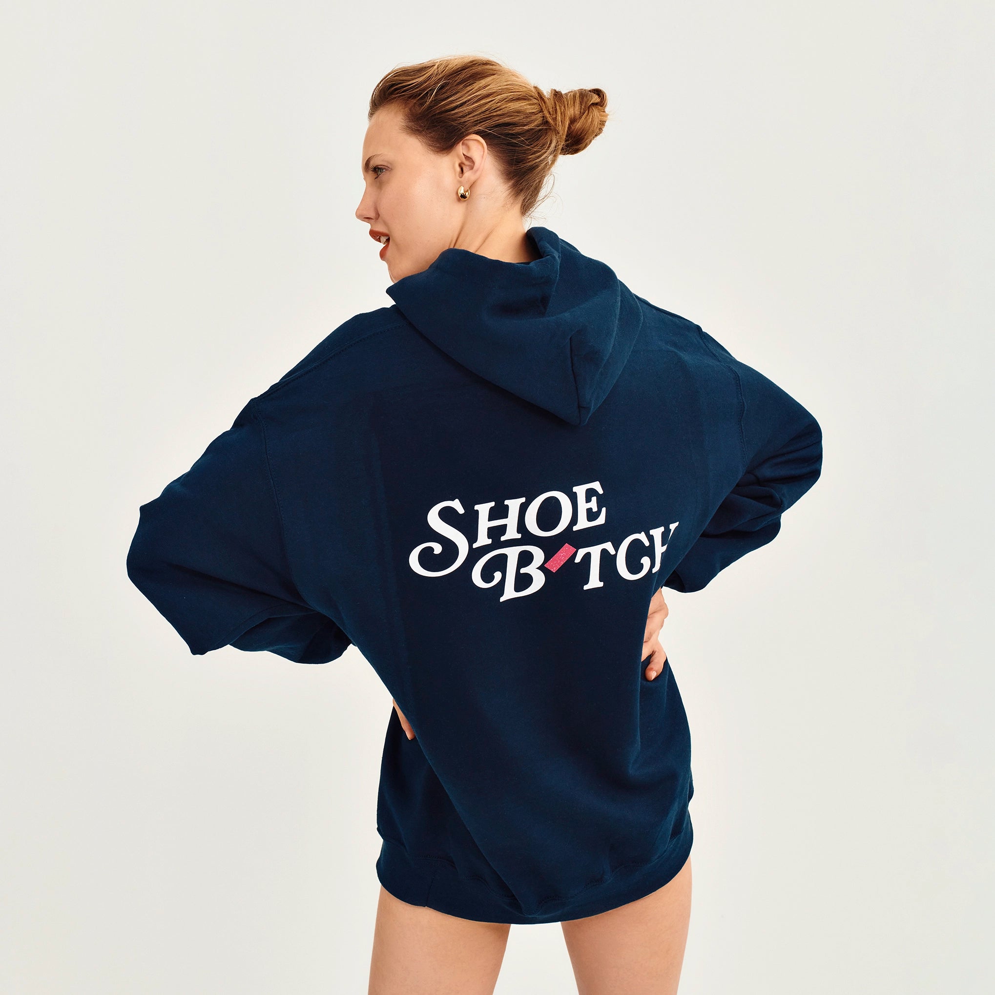 Shoe B´tch Hoodie In Navy