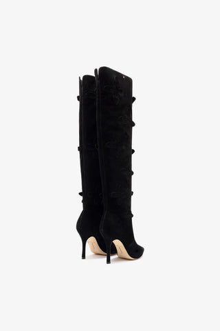 Julia Boot In Black Suede