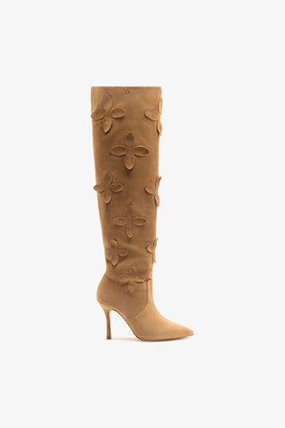 Julia Boot In Peanut Suede