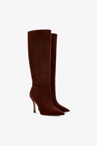 Kate Boot In Brown Suede