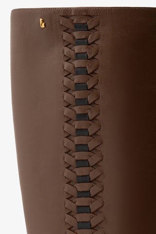 Kate Boot In Burnt Umber Leather