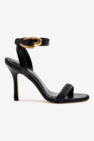 Verona Sandal In Black Leather