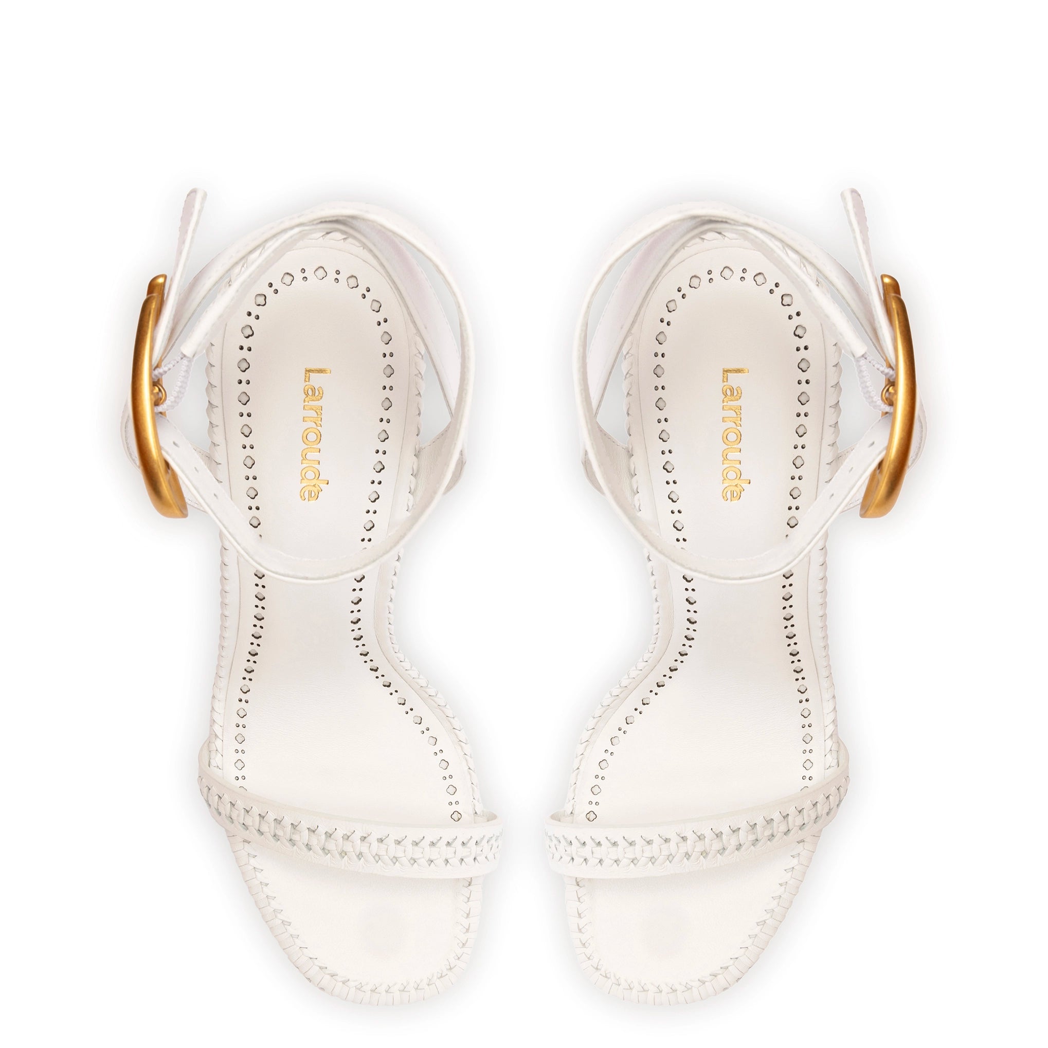 Verona Sandal In White Leather