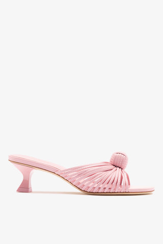 Valerie Mule Tulip Leather Mule Larroudé