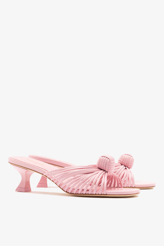 Valerie Mule Tulip Leather Mule Larroudé