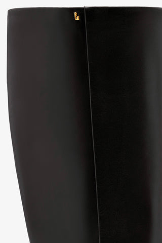 Kate Mid Boot In Black Leather