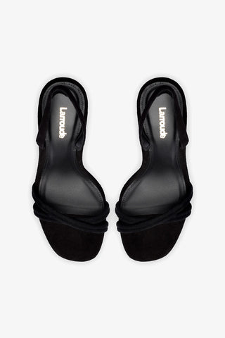 Annie Sandal In Black Suede