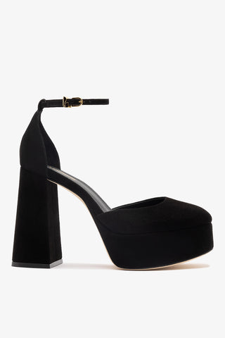 Ari Pump In Black Suede