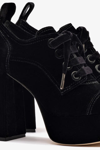 Eleonor Bootie In Black Velvet