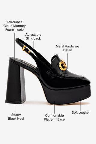 Harrington Loafer Hi In Black Box Leather