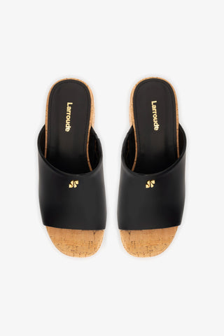 Charli Mule In Black Patent Leather