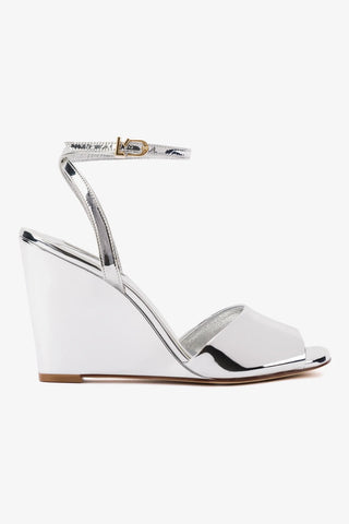 Yves Wedge In Silver Specchio