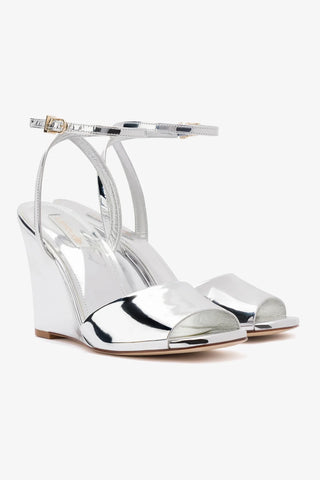 Yves Wedge In Silver Specchio