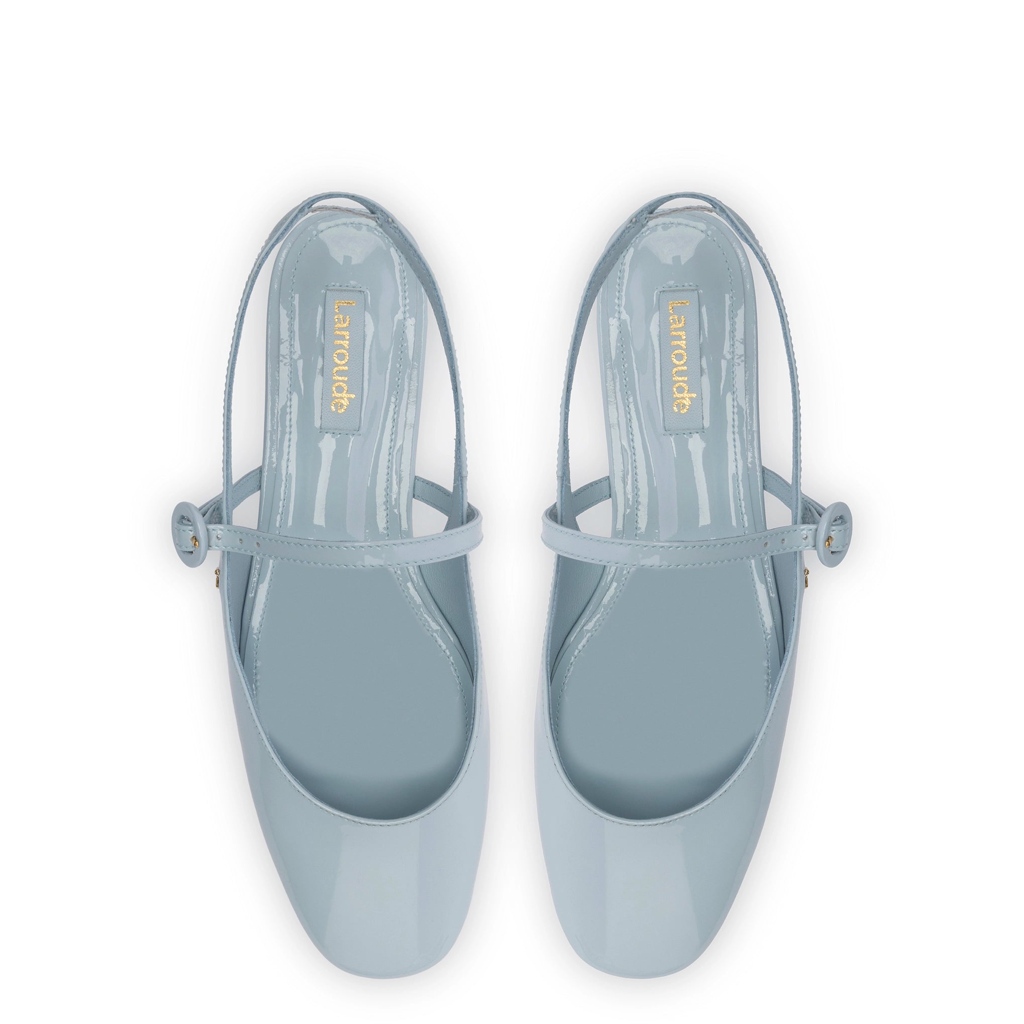 Georgina Ballet Flat In Maya Patent Leather