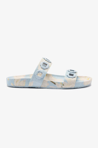 Milan Slide In Maya Printed Raffia