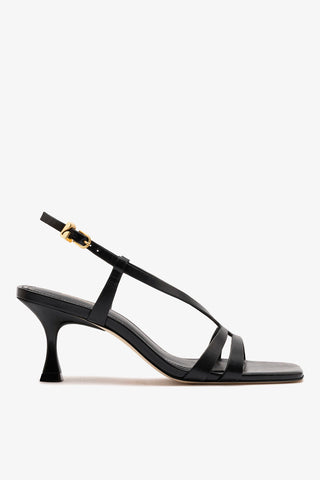 Daphne Sandal In Black Leather