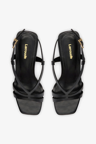 Daphne Sandal In Black Leather