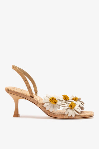 Fiore Sandal Cork Sandal Larroude