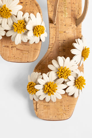 Fiore Sandal Cork Sandal Larroude
