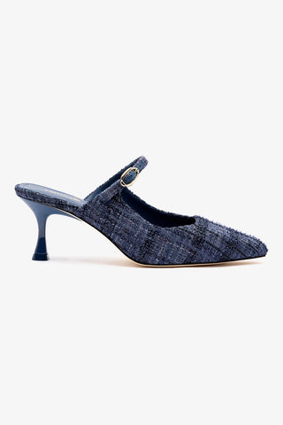 Ines Mule In Marlin Tweed