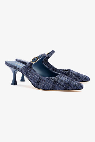 Ines Mule In Marlin Tweed