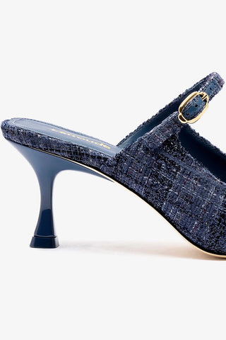 Ines Mule In Marlin Tweed