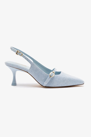 Ines Pump In Maya Denim