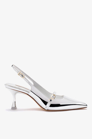 Ines Pump In Silver Specchio