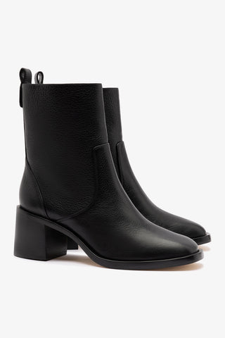 Mini Ricky Boot In Black Leather