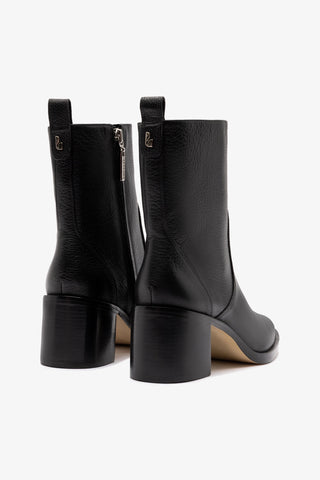 Mini Ricky Boot In Black Leather