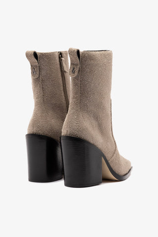 James Bootie In Rhino Suede