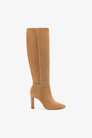 Cindy Hi Boot In Peanut Suede