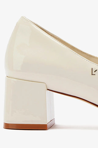 Blair Block Pump In Ivory Patent