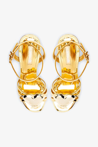 Amore Sandal in Gold Specchio