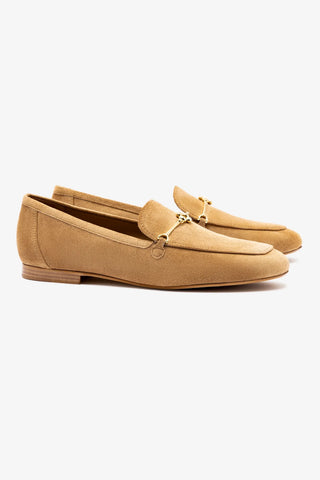 Katherine Loafer In Peanut Suede