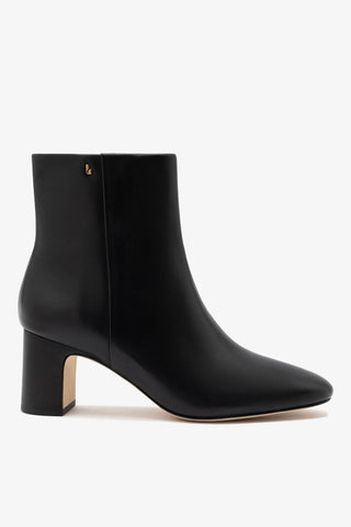 Gloria Boot Black Leather Boot Larroudé