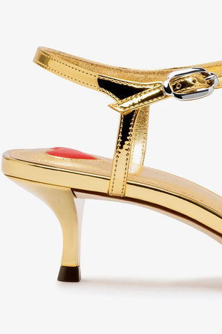 Grace Pump In Gold Specchio