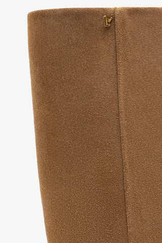 Georgia Boot In Peanut Suede