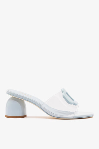 Margherita Clear Mule Maya Patent Leather Mule Larroudé